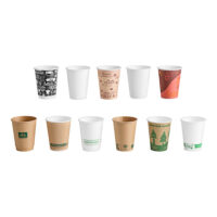 Choice, EcoChoice, and New Roots Hot Cup, Lid, and Sleeve Sample Kit