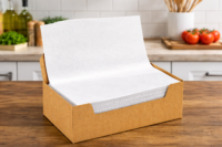 12x15 Dry Wax Paper Sheets – Grease Resistant Food Wrap