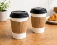 Coffee Cup Sleeves – Insulated Paper Sleeves for Hot Beverage Cups