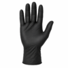 Black Nitrile Disposable Gloves – Powder Free Heavy Duty Food Safe Gloves for Restaurants, Cleaning, Kitchen, Medical & Industrial Use (Small, Medium & Large)
