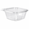 Clear Plastic Deli Containers – 8oz, 12oz, 16oz, 24oz & 32oz Food Storage Containers with Lids, Leak Resistant & Disposable