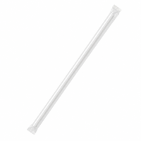 Regular Clear Plastic Drinking Straws – 7 3/4" Disposable Straws for Cold Beverages, Restaurants, Cafés & Food Service