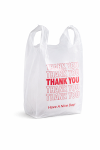 Plastic Carry Bags _Food & Retail Packaging Bags, Durable Disposable Bags for Takeaway, Grocery & Restaurant Use (Bulk Pack)